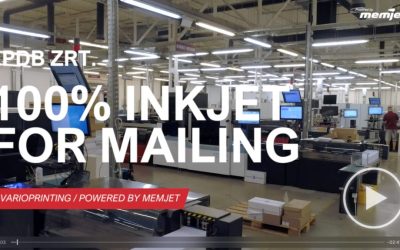 New Paradigm in Mailing Powered by Memjet