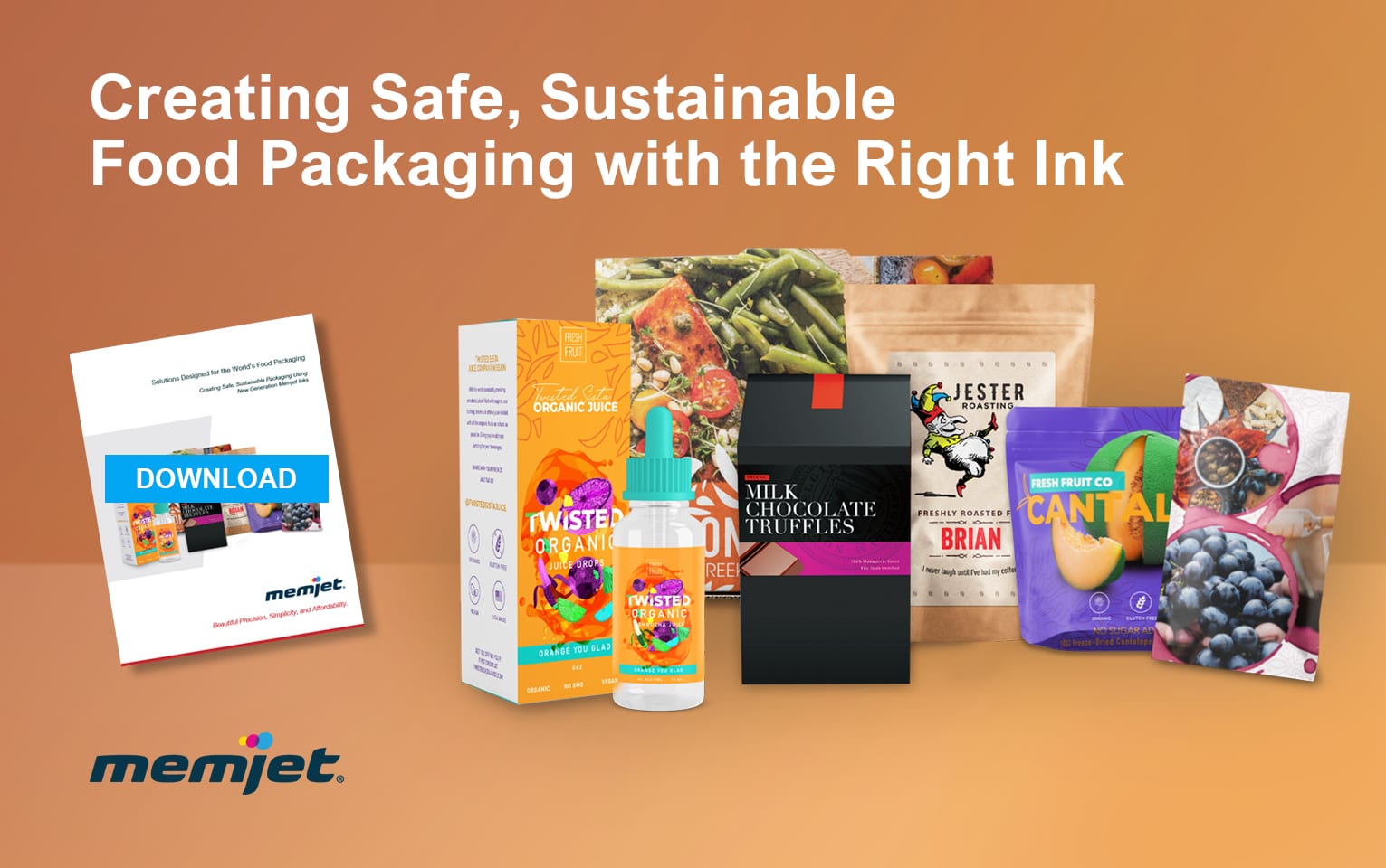 Artikel: Sichere, nachhaltige Lebensmittelverpackungen mit der richtigen Tinte
