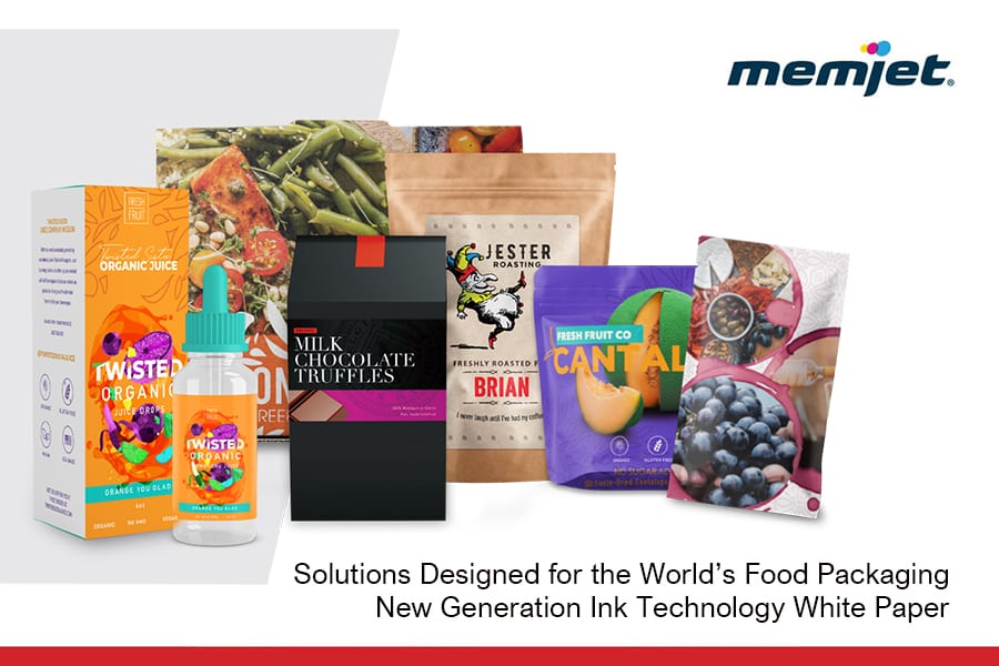 White Paper: Creating Safe, Sustainable Packaging Using New Generation Memjet Inks