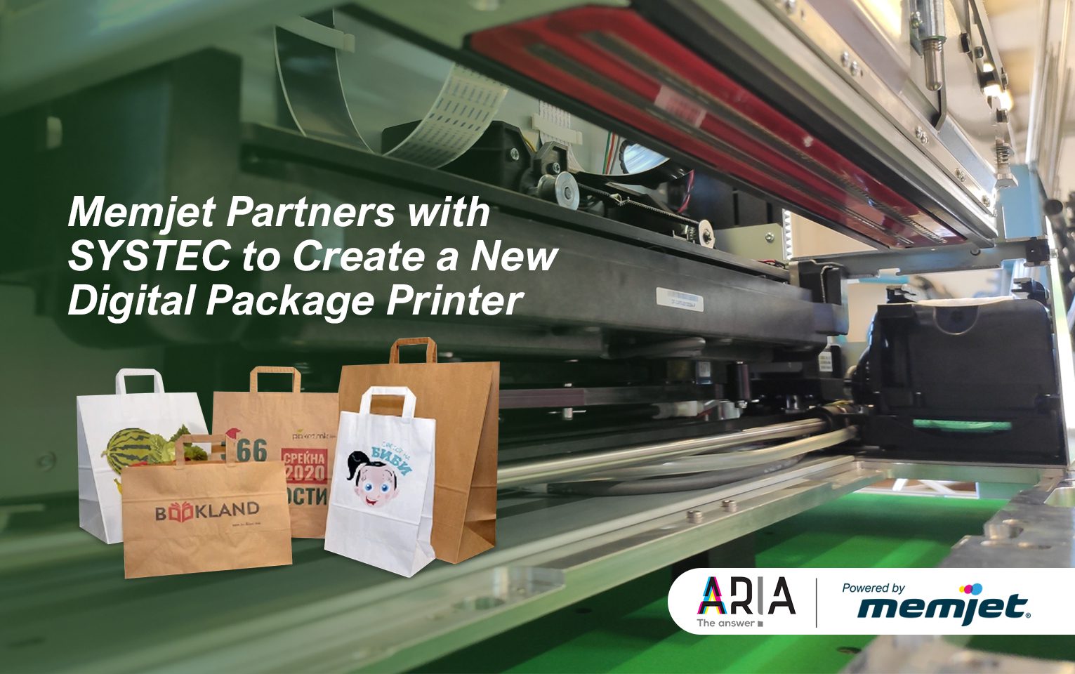 Memjet Partners with SYSTEC to Create a New Digital Package Printer