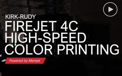 Video: Kirk-Rudy FireJet 4C High-Speed Color Printing