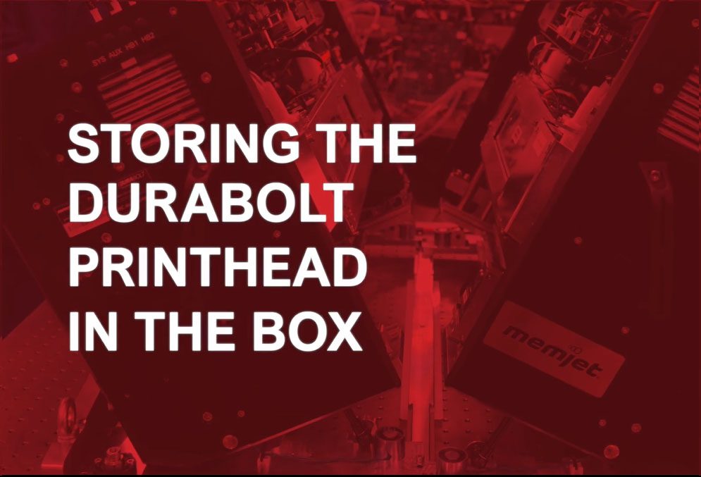 Storing the DuraBolt Printhead in the Box
