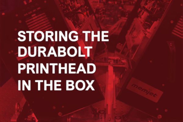 Storing the DuraBolt Printhead in the Box